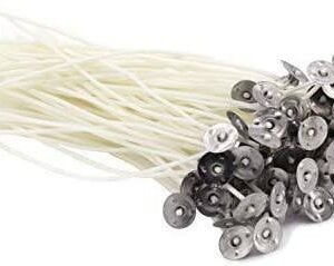 Mecha Algodón 6" Encerada Quemado Lento