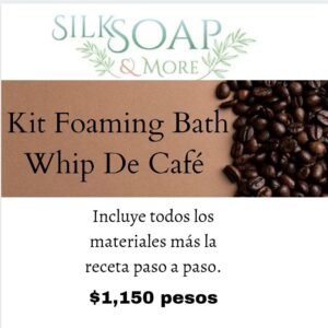 Kit Foaming Bath Whip de Café