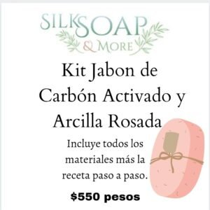 Kit Jabon Carbón Activado y Arcilla Rosada
