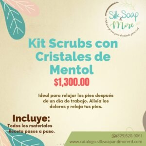 Kit Scrubs con Cristales de Mentol