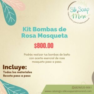 Kit Bombas Rosa Mosqueta