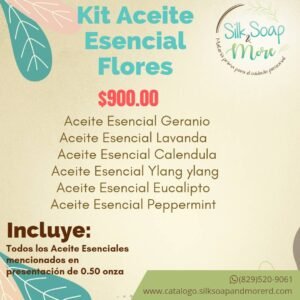 Kit Aceites Esenciales Flores
