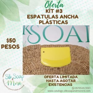 Espátula Ancha Plástica