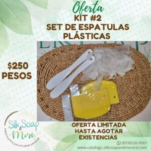 Set Espátulas Platicas