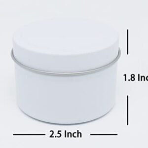 Tarro Aluminio Blanco
 5 onz