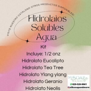 Kit Hidrolatos Solubles en Agua