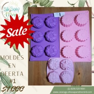 kit #1 Moldes de Silicon