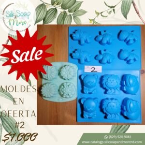 Kit #2 Moldes en solicon