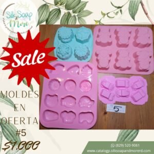 kit #5 Moldes Silicon