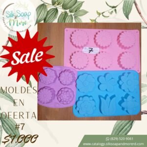 Kit #7 Moldes de Silicon