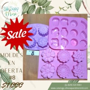 Kit #8 Moldes de Silicon