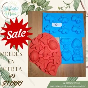 Kit #9 Moldes de Silicon