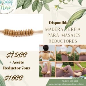 kit Masaje Madera Terapia