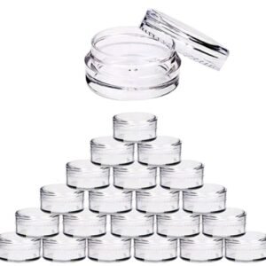 Tarro Transparente 4 unidades 
5 gr